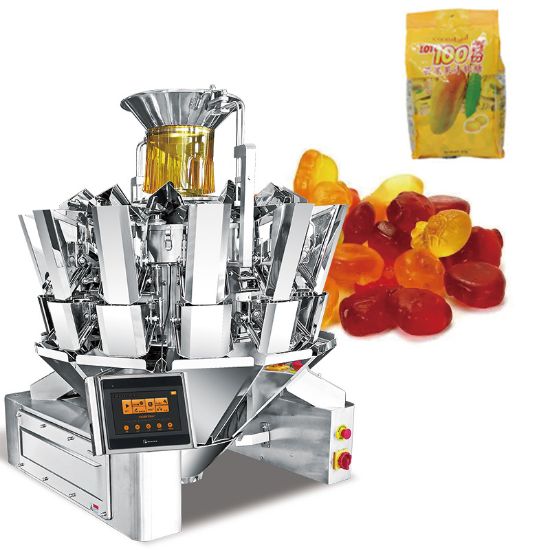 Automatic Granule Filling and Weighing Machine for Bottles and Cans