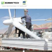 Sunway 10KW Horizontal Wind Turbine System for Home