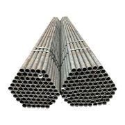 ERW carbon steel pipe for fluid transport, structure, and industrial piping
