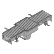 Stainless Steel Mesh Grating Trench Drainage System