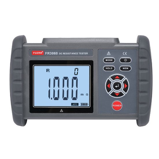 FR3060 DC Micro-ohm Low Resistance Tester (4-Wire)