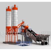 Fully integrated mobile mixing solution with 35 cubic meters per hour capacity for on-site concrete production