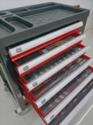 7-Drawer Tool Cabinet + 420-Piece Industrial Mechanic Tool Set