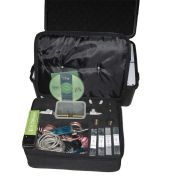 Precision dielectric tester for transformer oils and insulating fluids